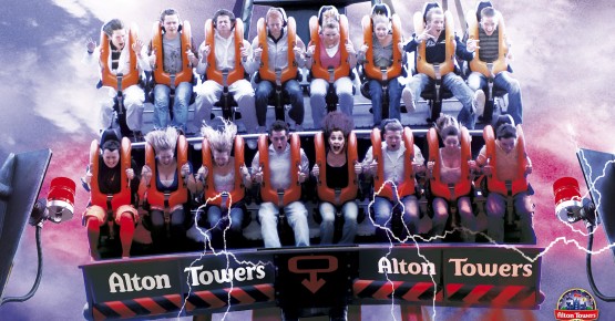 Picture of Alton Towers ride
