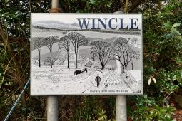 picture of Wincle sign